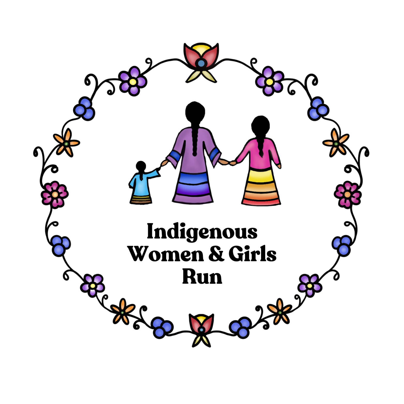 6th Annual Indigenous Women and Girls Run Logo