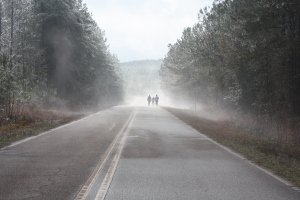 6th Annual Mangum Marathon & 1/2 Marathon Logo