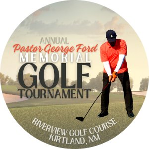 6th Annual Pastor George Ford Memorial Golf Tournament Logo