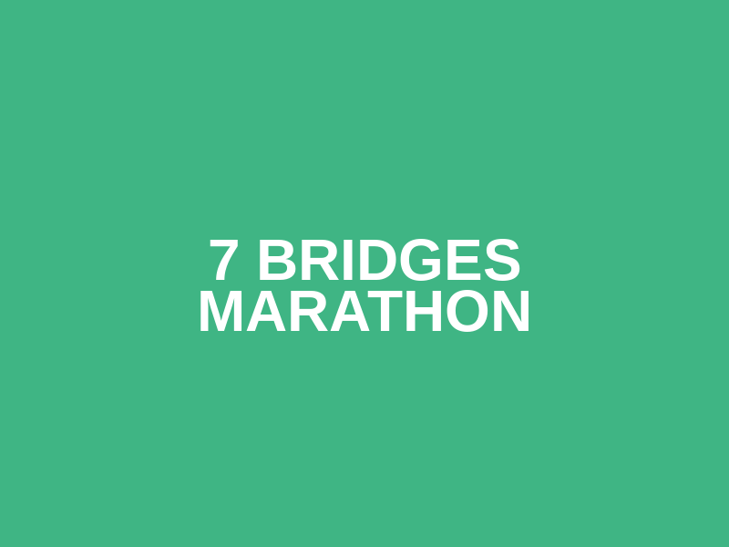 7 Bridges Marathon