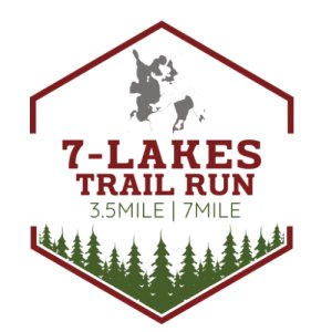 7-Lakes Trail Run (3.5Mile & 7Mile) Logo