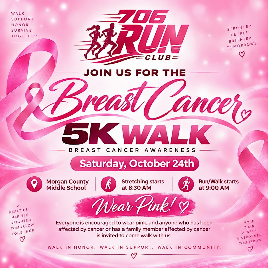 706 Run Club Breast Cancer Awareness 5k