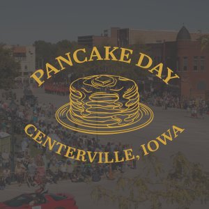 78th Annual Pancake Day Fun Run Logo