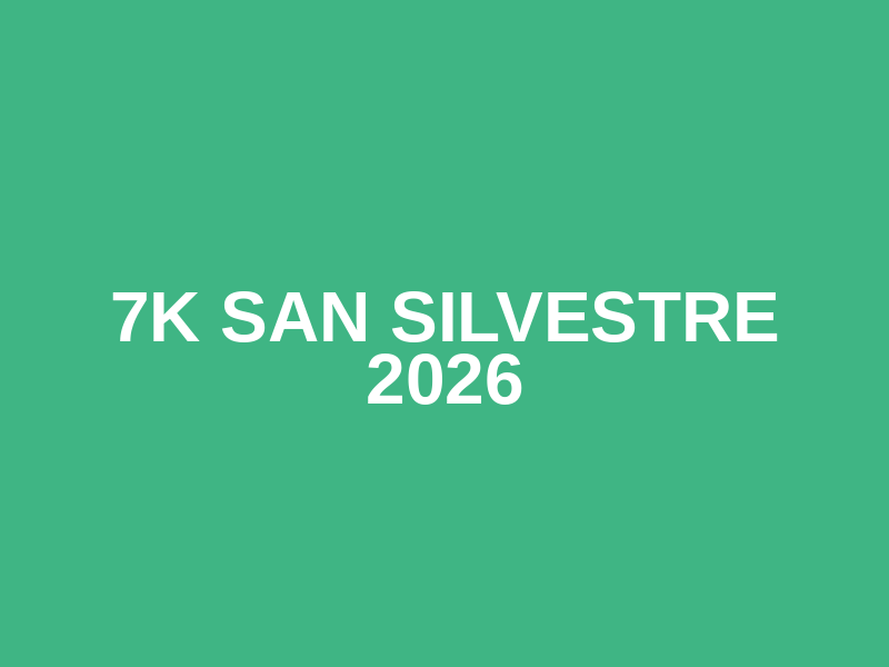 7K San Silvestre 2026 Logo