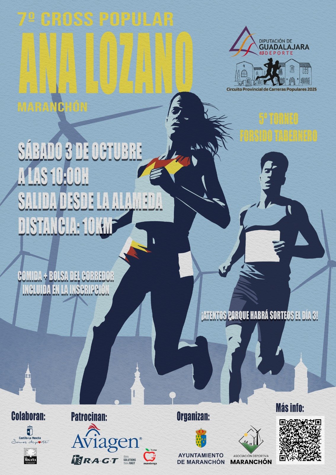 7º Cross Popular 'Ana Lozano' Maranchón Logo