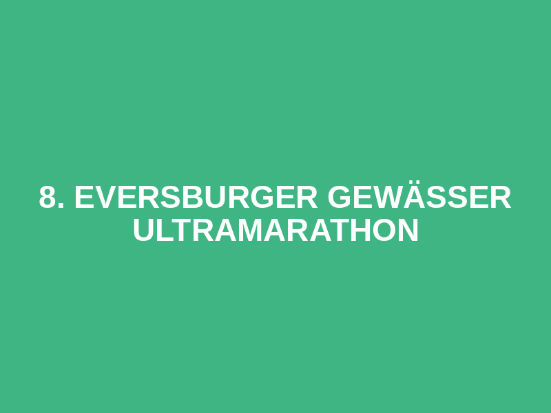 8. Eversburger Gewässer Ultramarathon Logo