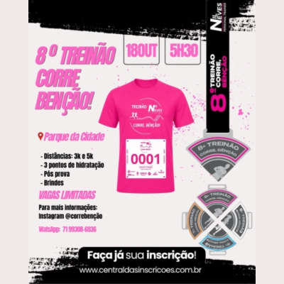 8º TreinÃo Corre, BÊnÇÃo!
