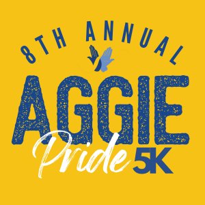 8th Annual Aggie Pride 5K 2026 Logo