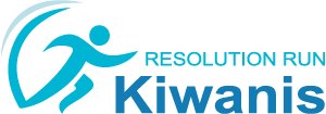 8th Annual KIWANIS  RESOLUTION 5K Run/Walk, and 10K Run/Walk Logo