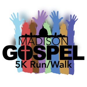 8th Annual Madison Gospel 5K, 10K, Run/Walk & Health Fair Logo
