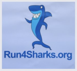 9th Annual Run4Sharks & Ocean Health Fair 5k Fundraiser...Custom medal to all Finishers! Timed 5k on a new flat course in Long Beach Logo