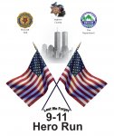 9-11 Holt Hero Run Logo