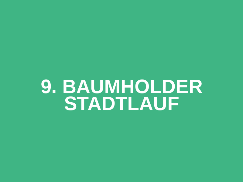 9. Baumholder Stadtlauf