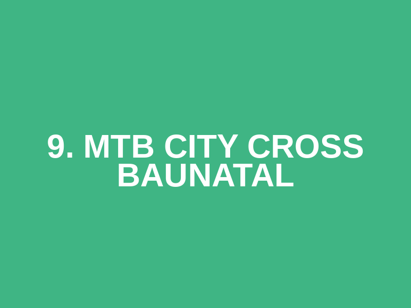 9. MTB CITY CROSS BAUNATAL Logo