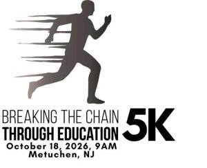 9th Annual Breaking the Chain Through Education 5K Logo