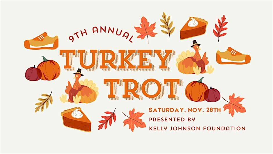 9th Annual Turkey Trot 5k Logo