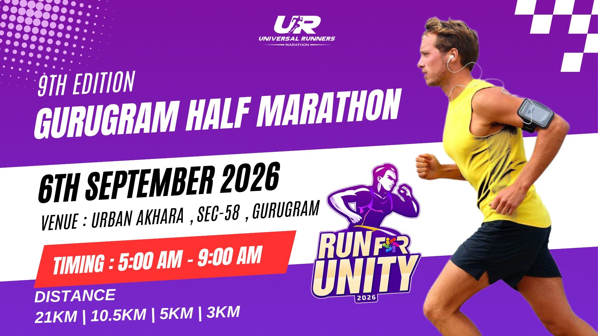 9th Edition Gurugram Half Marathon-2026