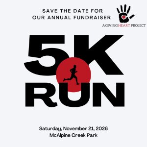 A Giving Heart Project Inc Breaking Barriers 5k Logo