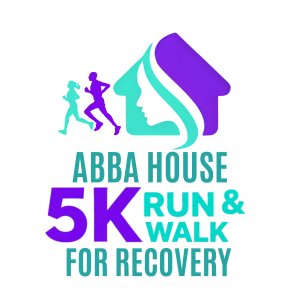 Abba House 5K Run / Walk for Recovery Logo