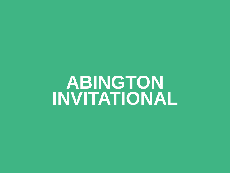 Abington Invitational Logo