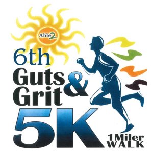 Able2 Guts & Grit 5k & 1-Miler Logo