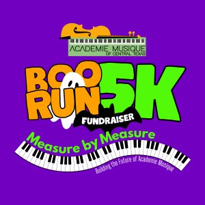 Academie Musique's Boo Run 5K & Fun Run Logo