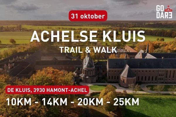 Achelse Kluis Trail & Walk 2026 Logo