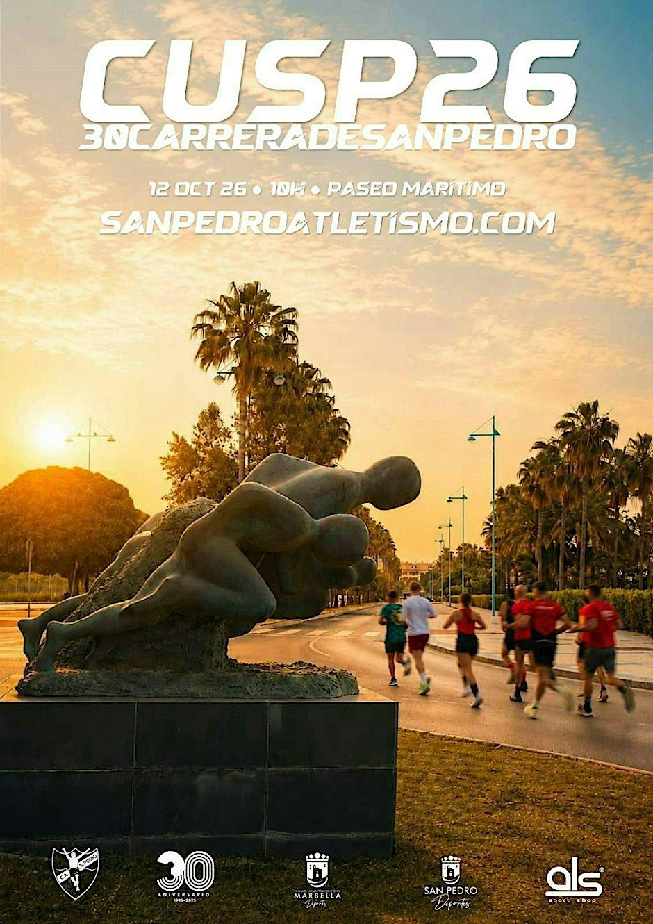 Activación para la 30 Carrera de San Pedro CUSP26 Logo