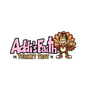 Addi's Faith Turkey Day 5K & Kids Wishbone 1K Logo
