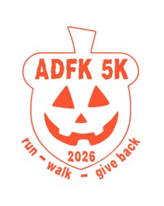 ADFK 5k Trick or Trot! Logo