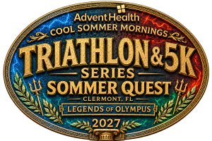 AdventHealth Cool Sommer Mornings Triathlon-Duathlon-5K Series #1 Logo