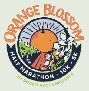 AdventHealth Orange Blossom Half Marathon-10K-5K Logo