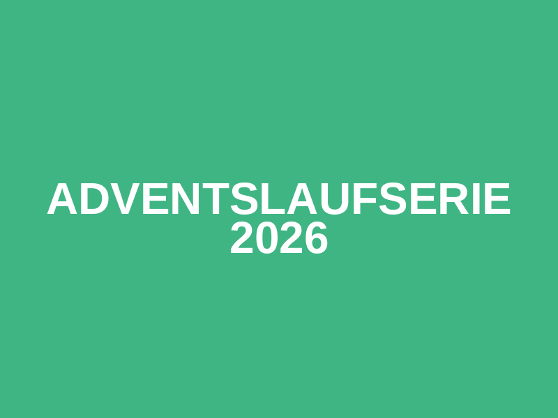 Adventslaufserie 2026 Logo