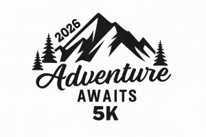 Adventure Awaits 5k Logo