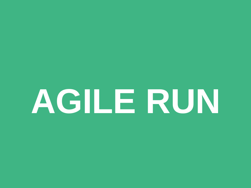 AGILE RUN Logo