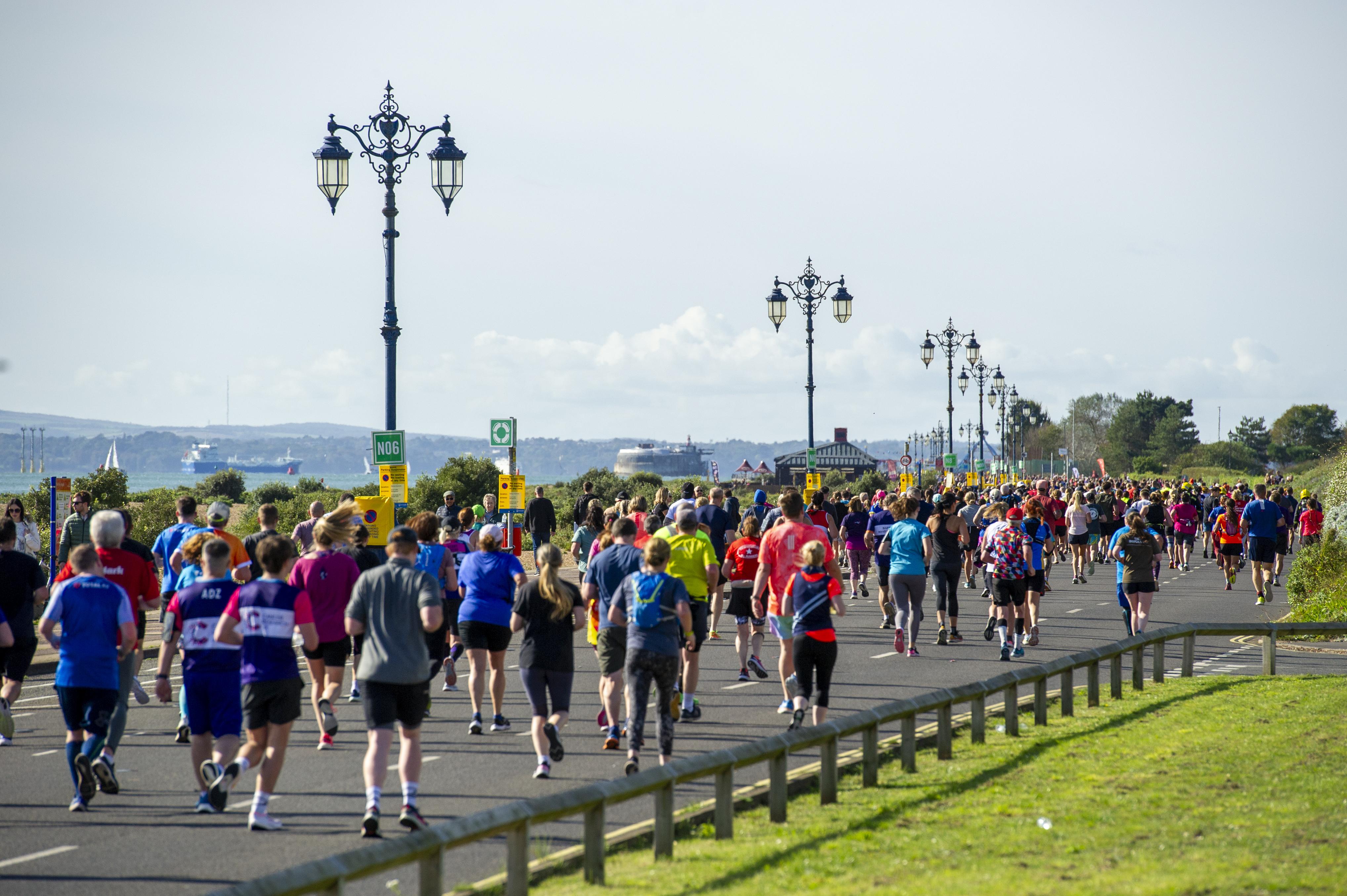 AJ Bell Great South Run 2026 Logo