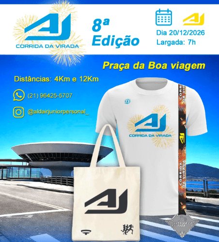 AJ CORRIDA DA VIRADA 8º EDIÇÃO - NITERÓI RJ