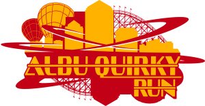 ALBU-QUIRKY RUN 8K, 5K and Kids K Logo