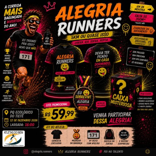 ALEGRIA RUNNERS 5KM ...OU QUASE ISSO!!