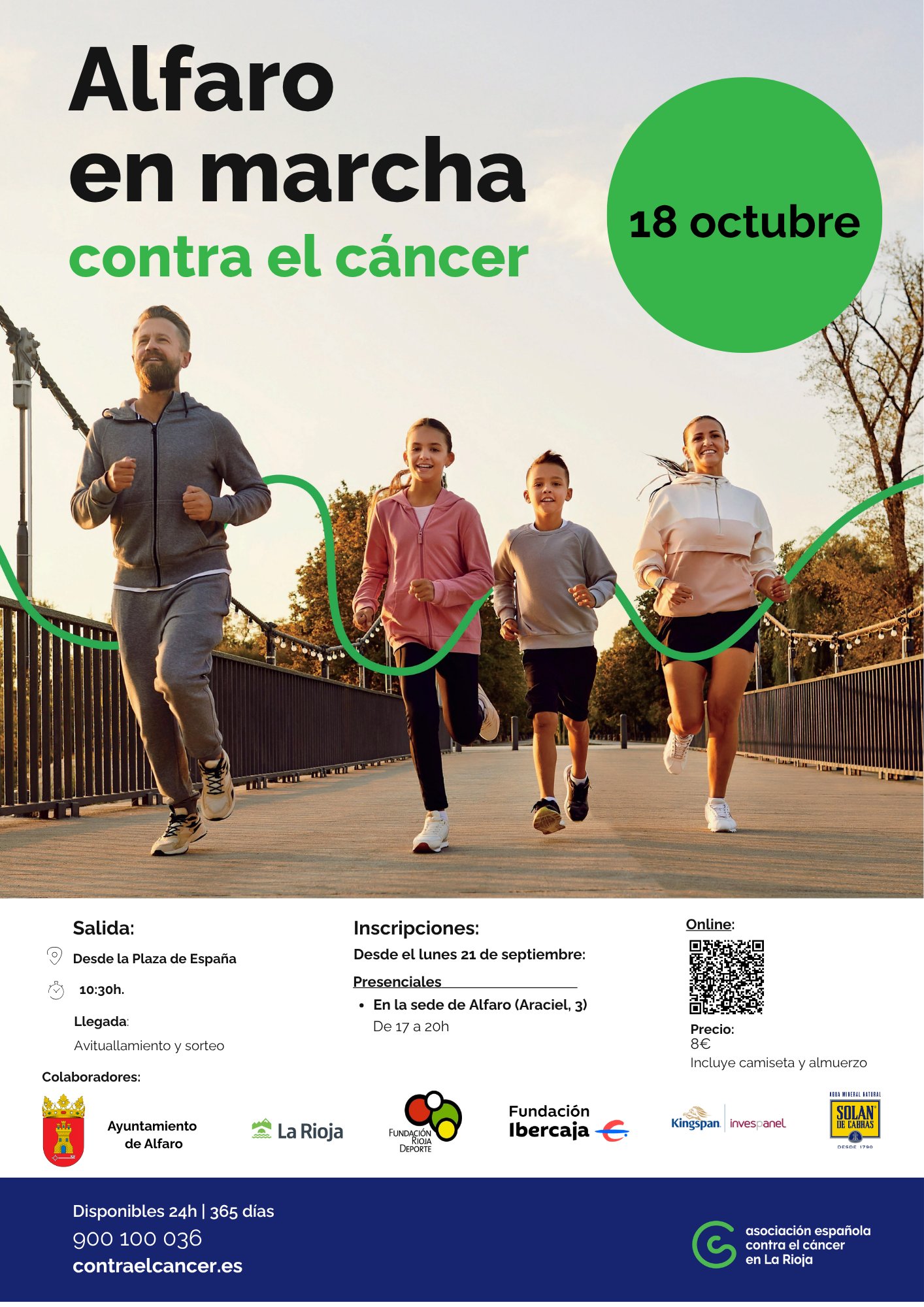 ALFARO EN MARCHA CONTRA EL CÁNCER 2026