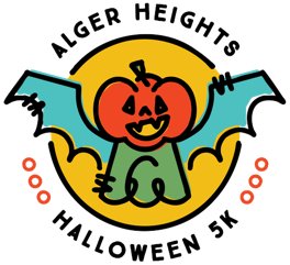 Alger Heights Halloween 5k Logo