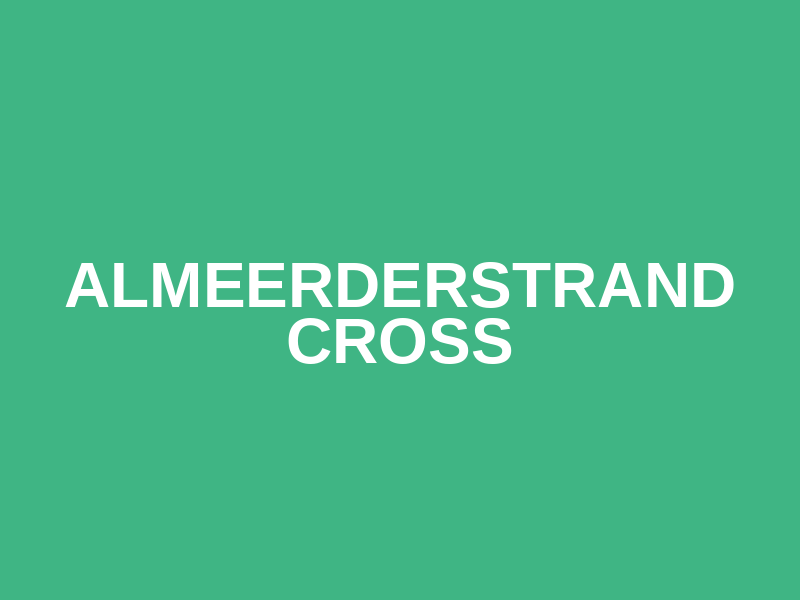 Almeerderstrandcross