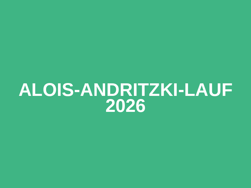 Alois-Andritzki-Lauf 2026 Logo