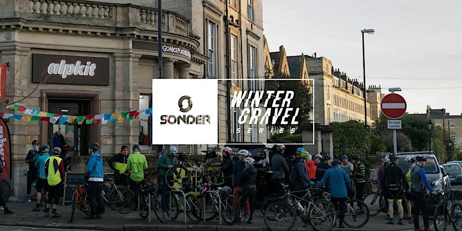 Alpkit Metro Winter Gravel series x GCNE Logo