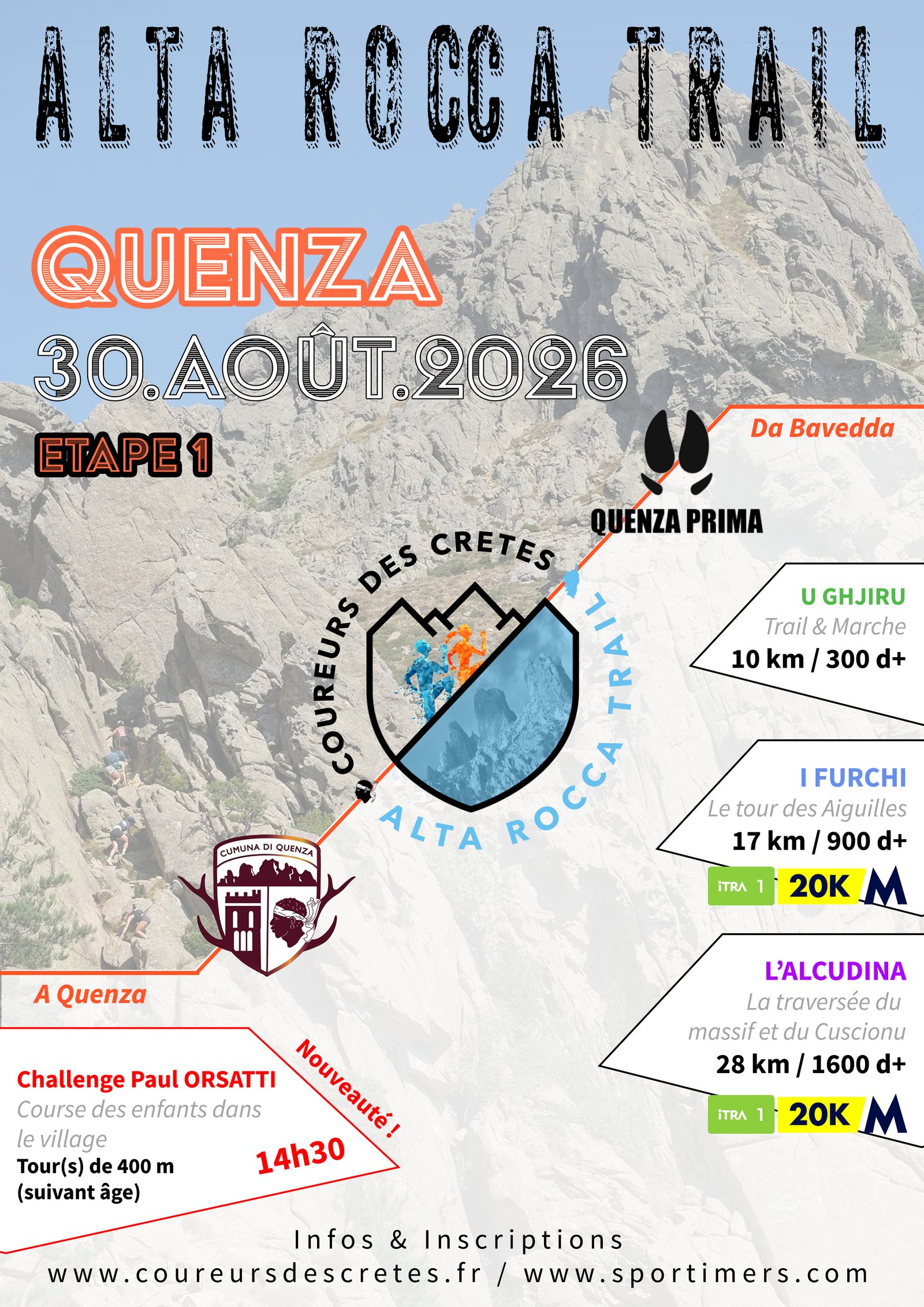 ALTA ROCCA TRAIL - QUENZA Logo