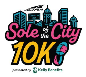 Altra Sole of the City 10K presented by Kelly Benefits Logo
