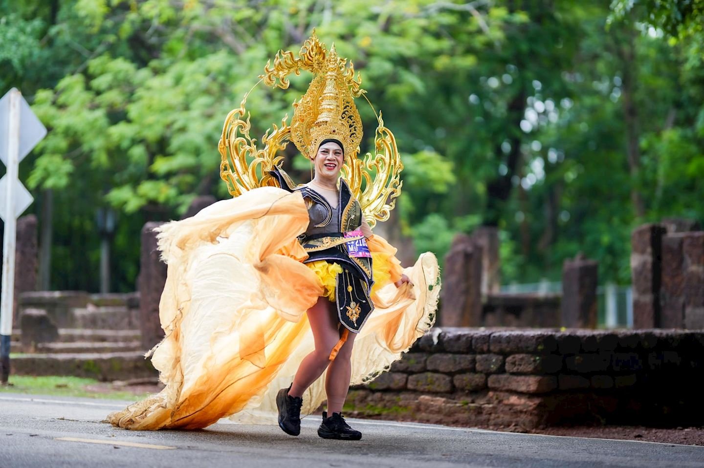 Amazing Kamphaeng Phet Marathon Logo