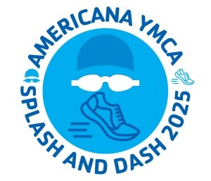 Americana YMCA Splash and Dash Logo