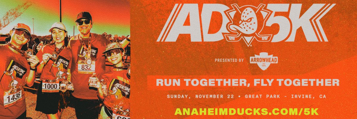Anaheim Ducks 5K presented by Arrowhead Water