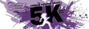Angels Against Abuse 5K Walk/Run Logo